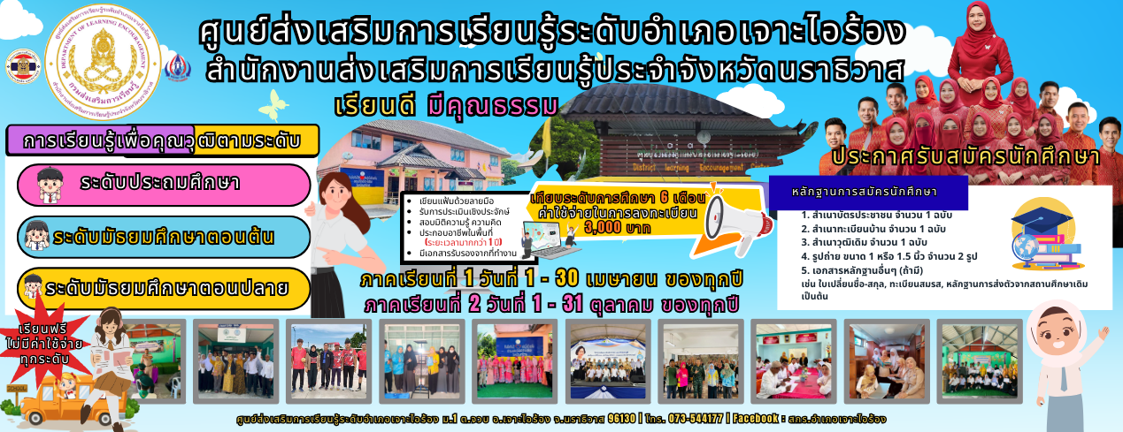 สกร.ระดับอำเภอเจาะไอร้อง